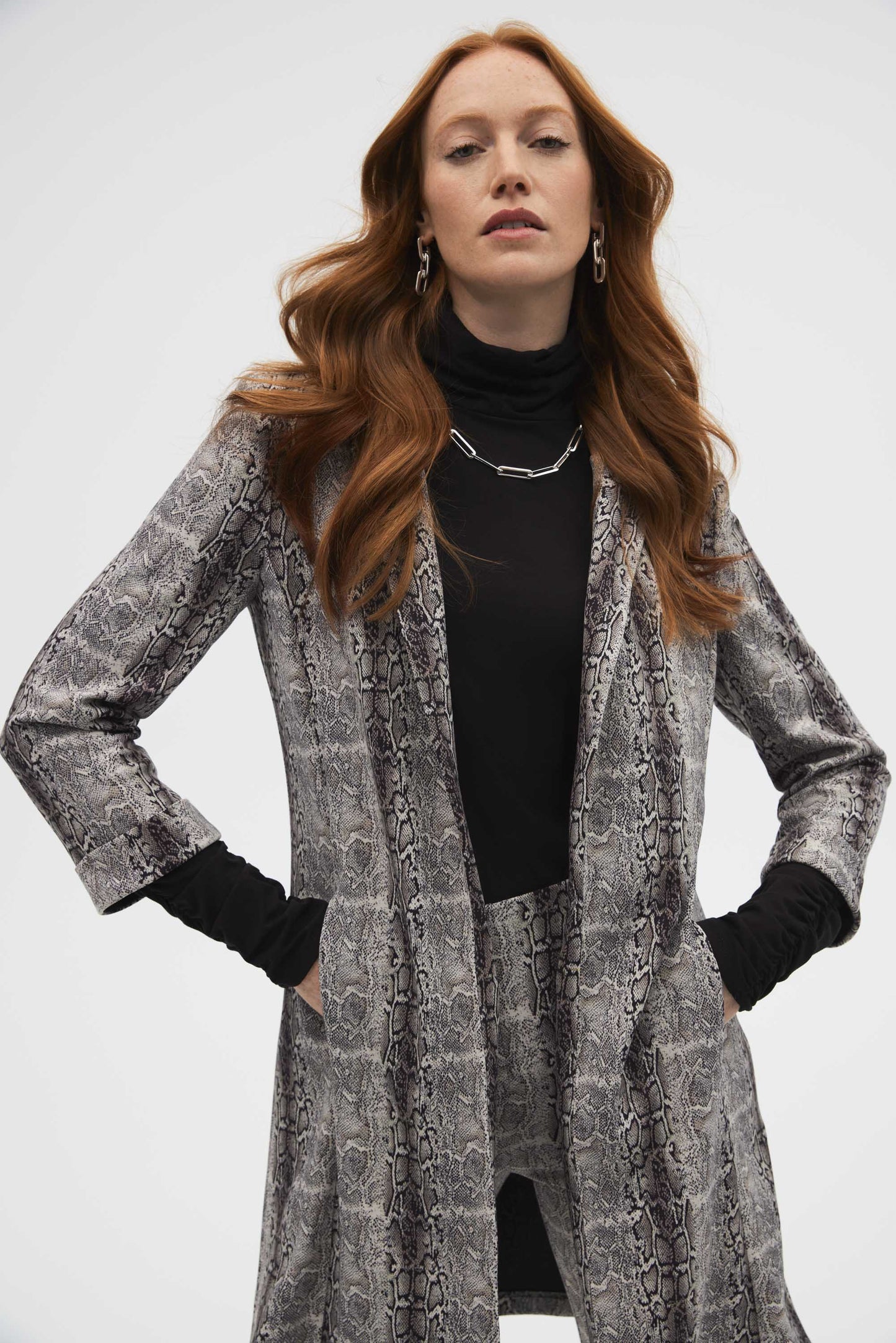 Abrigo animal print 223171