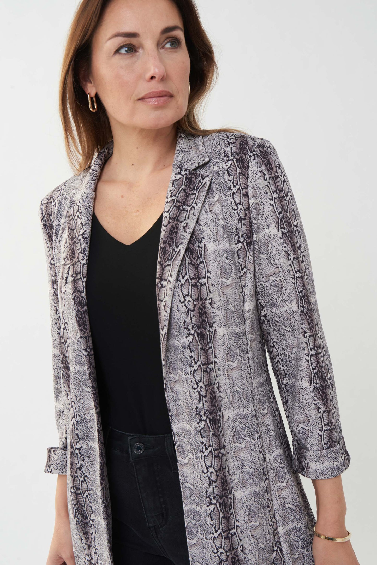 Abrigo animal print 223171