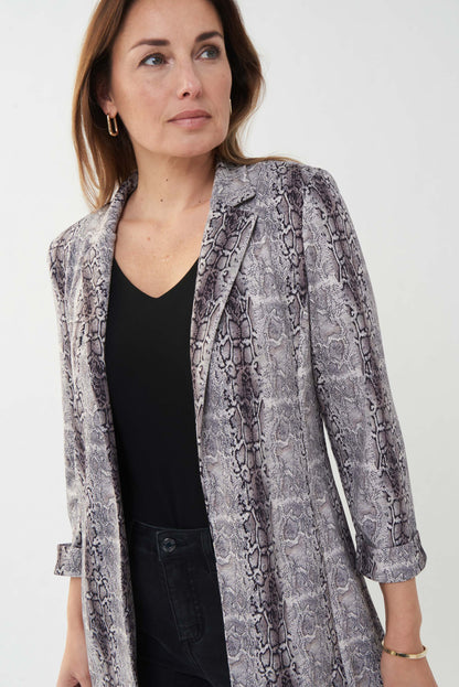 Abrigo animal print 223171