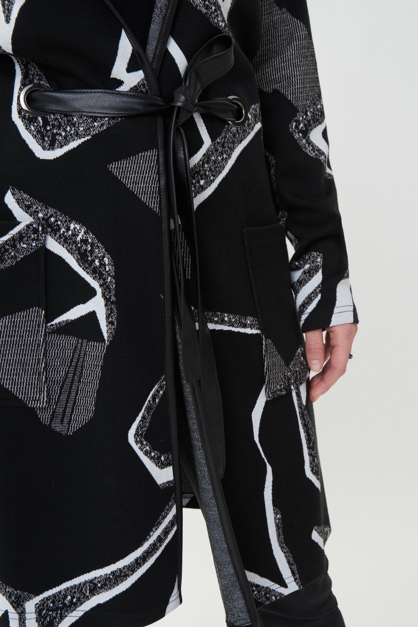 Cover up negro con cinturon 223178