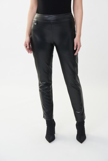Pantalón piel negro 223196
