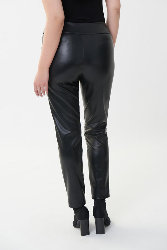 Pantalón piel negro 223196