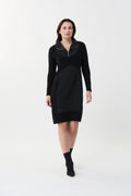 Vestido negro con cierre 223197