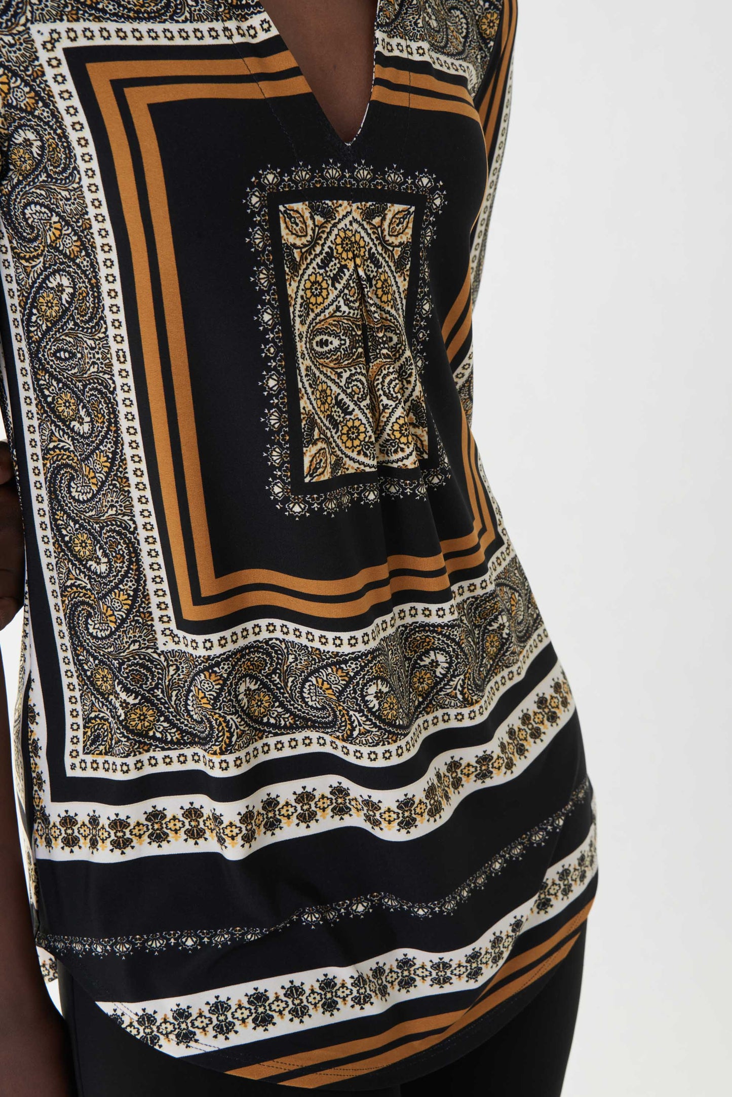 Blusa estampado de cachemiras 223228