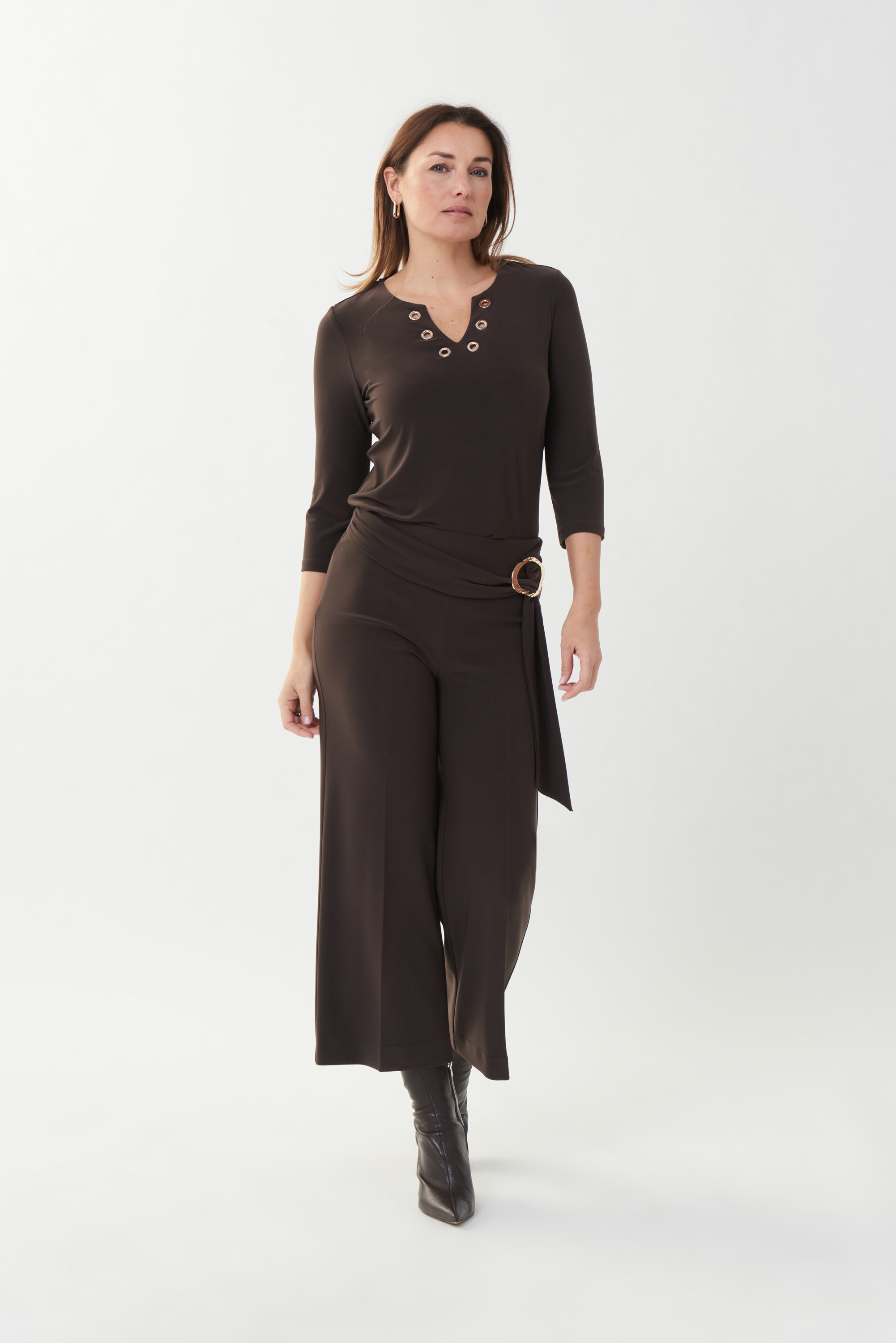 Blusa café 223283