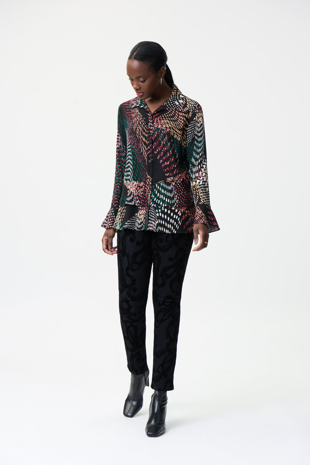 Blusa estampado multicolor 224009
