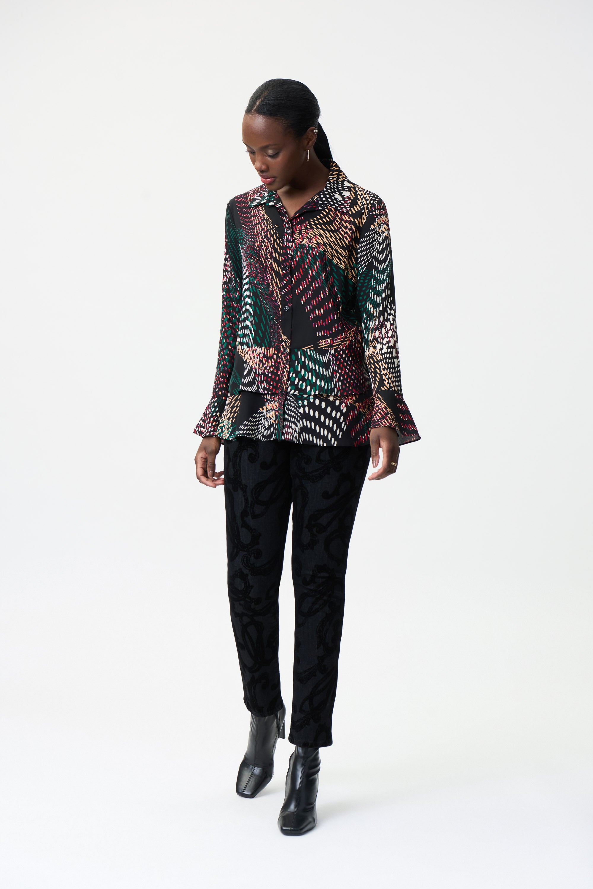 Blusa estampado multicolor 224009