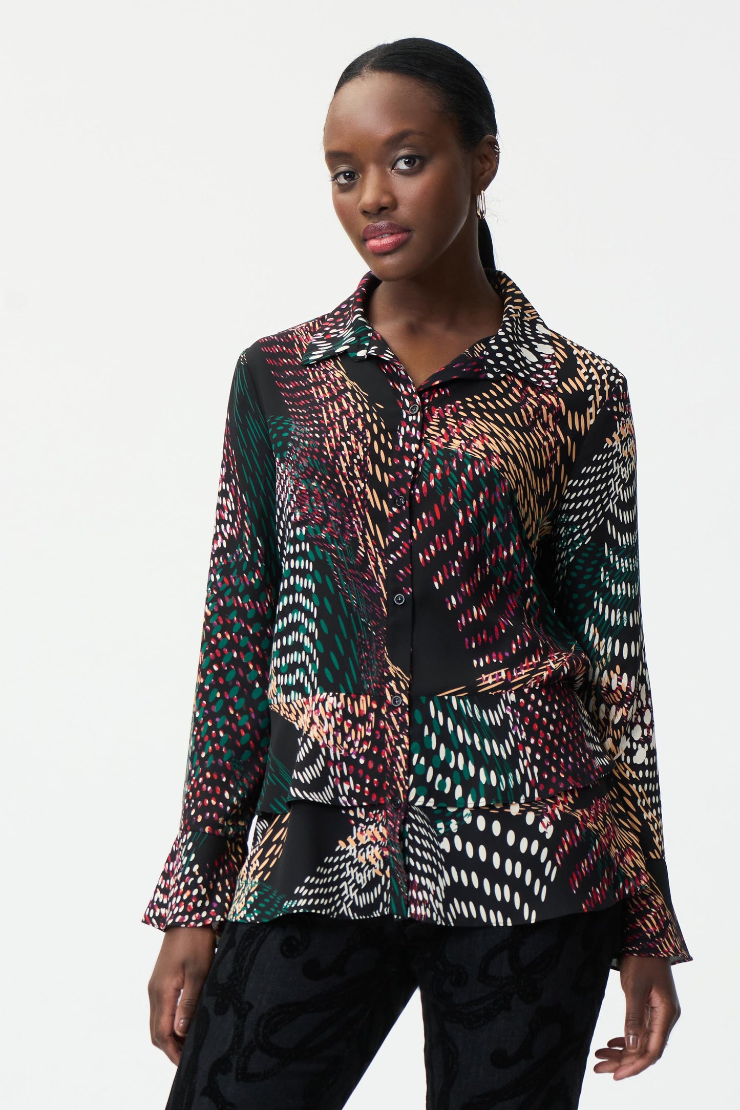 Blusa estampado multicolor 224009