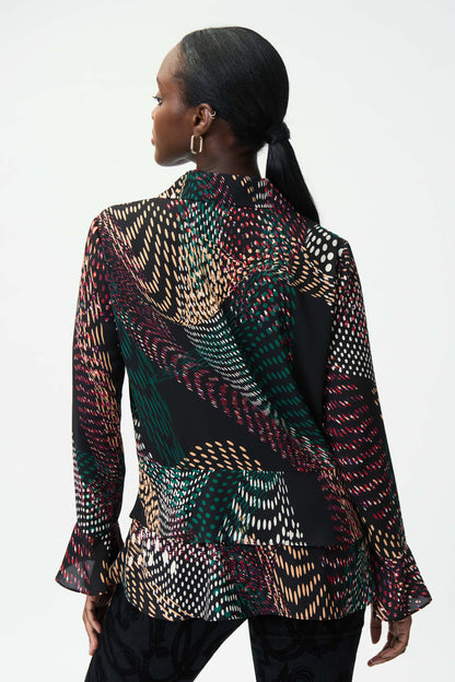 Blusa estampado multicolor 224009