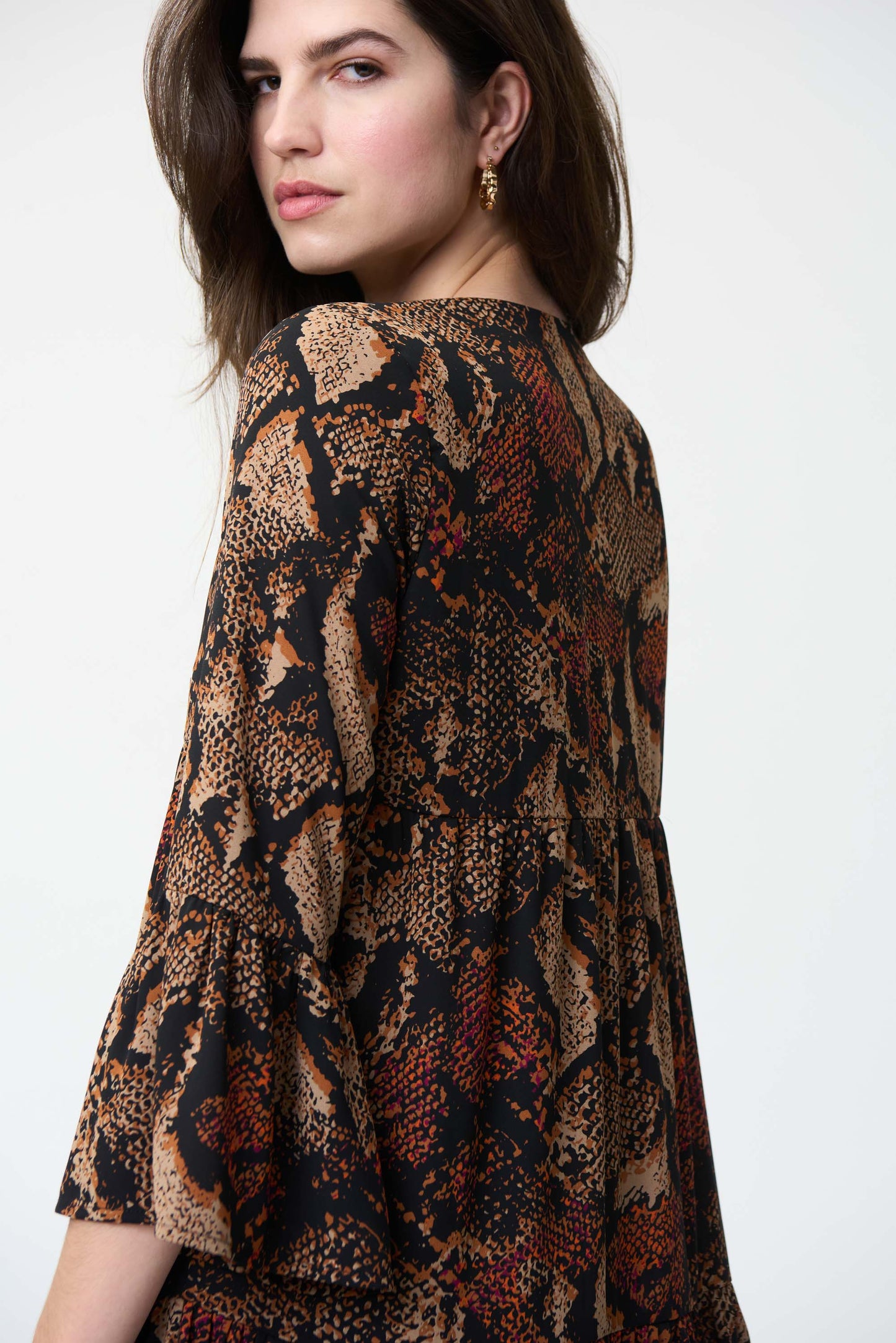 Bluson animal print café 224244