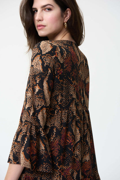 Bluson animal print café 224244