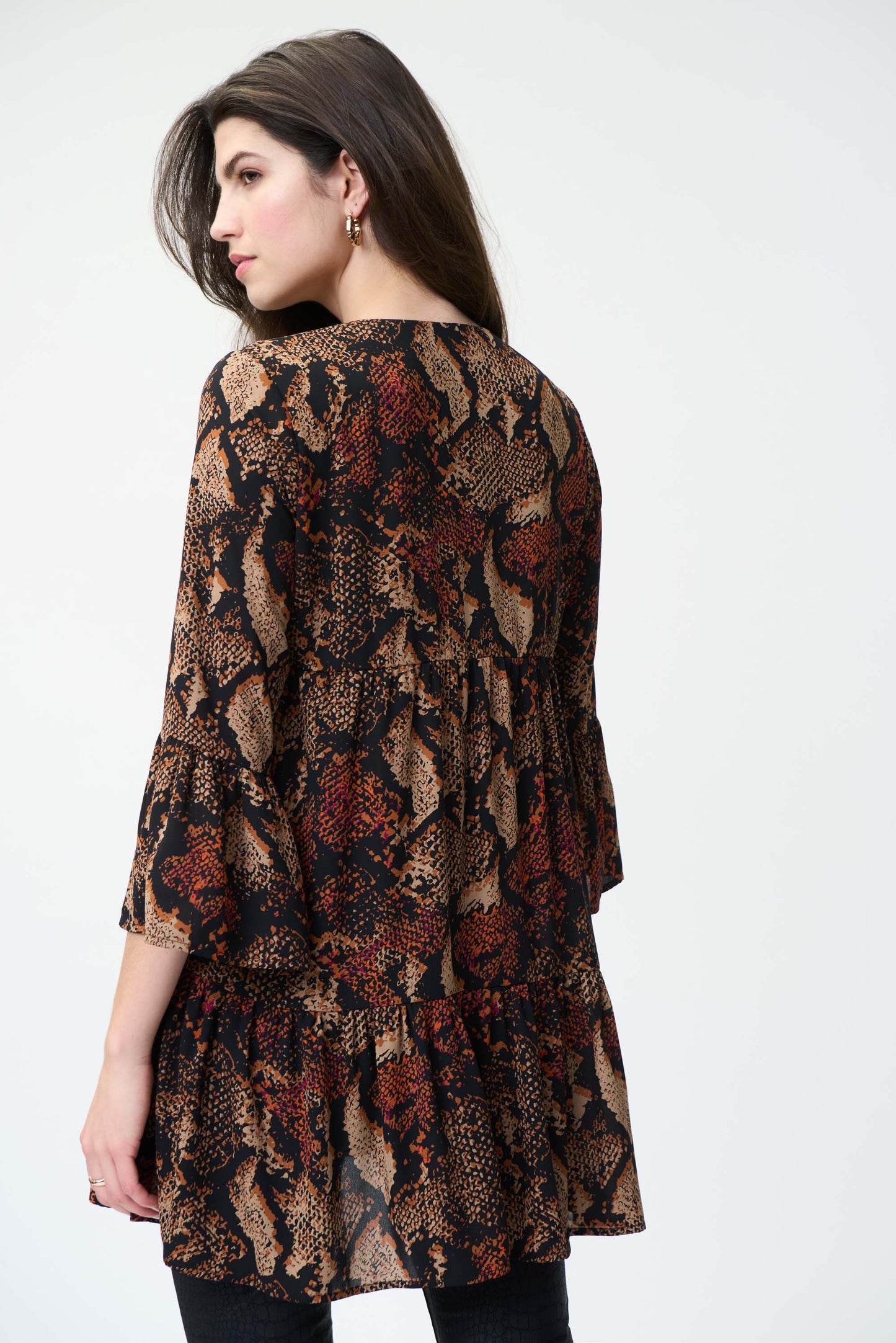 Bluson animal print café 224244