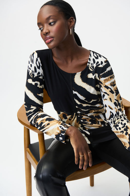 Túnica bloques animal print 224264