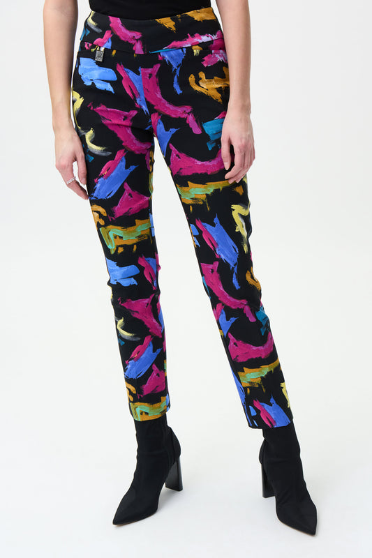 Pantalón estampado neon 224280