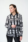 Blusa blanco y negro 224292